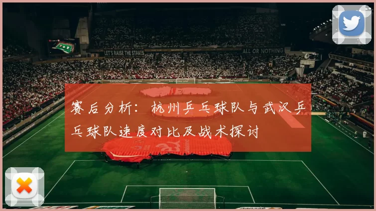 赛后分析：杭州乒乓球队与武汉乒乓球队速度对比及战术探讨