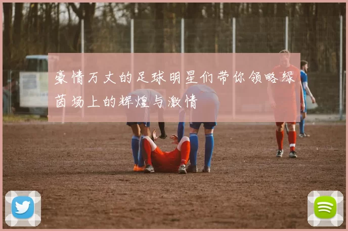 豪情万丈的足球明星们带你领略绿茵场上的辉煌与激情
